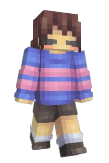 SansyMC Minecraft avatar full body