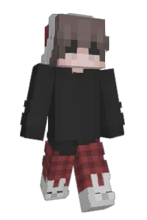 SantaClad Minecraft avatar full body