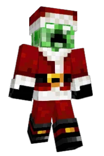 SantaCreeperz Minecraft avatar full body