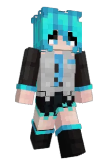 Santahun Minecraft avatar full body