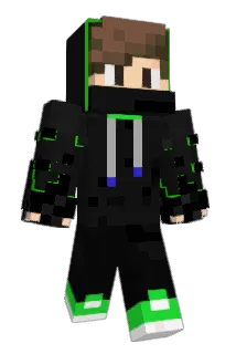 SanttySR Minecraft avatar full body