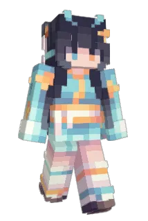 Saori_Azusawa Minecraft avatar full body