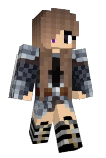 SapphireTheBlaze Minecraft avatar full body