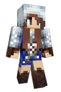 Sapphire_Blue_03 Minecraft avatar full body