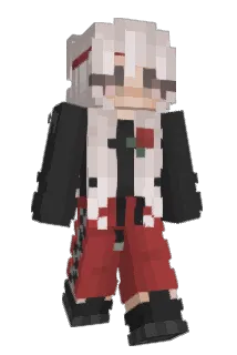 Saraaa Minecraft avatar full body