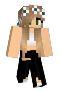 SarahBaBarah Minecraft avatar full body