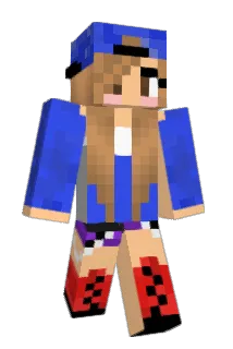 SarahBeeABC Minecraft avatar full body
