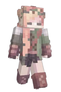 Saratet Minecraft avatar full body