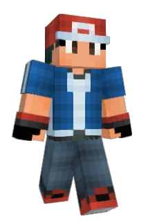 SashKetchum Minecraft avatar full body