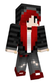Sashaphernelia Minecraft avatar full body