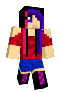 Sassiface Minecraft avatar full body
