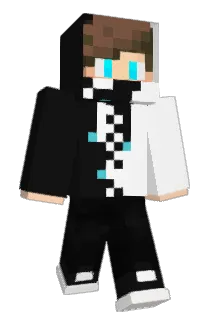 Sasufit Minecraft avatar full body
