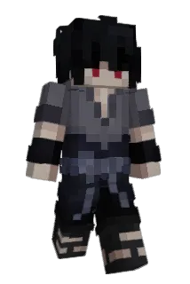 SasukeAka Minecraft avatar full body
