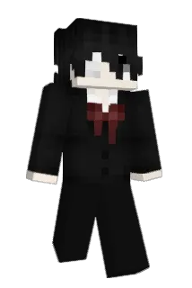 Satanized Minecraft avatar full body