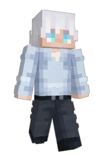 Satoru_Gojo Minecraft avatar full body
