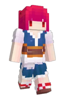 SatouIroha_ Minecraft avatar full body