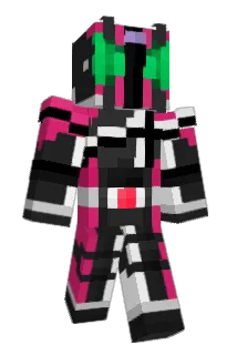 SaturRed Minecraft avatar full body