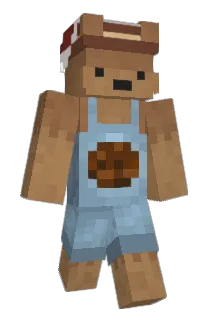 Saturated Minecraft avatar full body