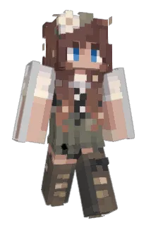 Sawanna Minecraft avatar full body