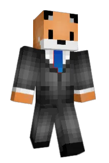 SawyerArcherFox Minecraft avatar full body