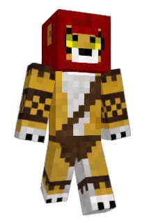 SaxyLion Minecraft avatar full body