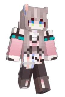 Sayuudx Minecraft avatar full body