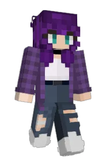 SazViolet Minecraft avatar full body