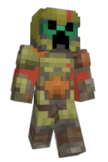 ScarMini Minecraft avatar full body
