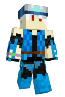 Scarcing Minecraft avatar full body