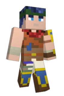 Scarredman Minecraft avatar full body