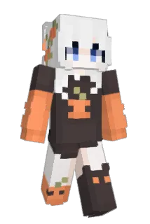 Schatzsuche Minecraft avatar full body