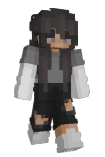 Scheidungsanwalt Minecraft avatar full body