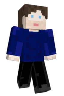 Schlabberlook Minecraft avatar full body