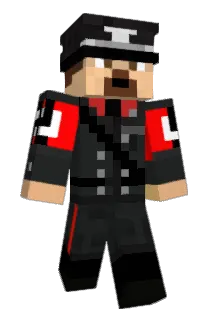 Schlachten Minecraft avatar full body
