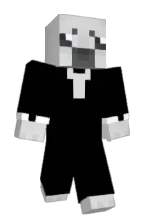 Schlumpminer Minecraft avatar full body