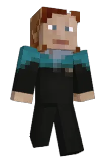 Schnerdette Minecraft avatar full body