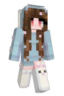 Schokoladeeeee Minecraft avatar full body