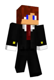 Schowany Minecraft avatar full body