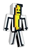 Schwanziger Minecraft avatar full body