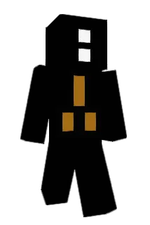Schwebe Minecraft avatar full body
