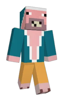 Schweindini Minecraft avatar full body