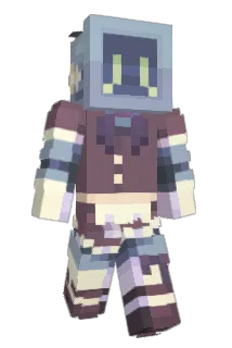 SciPie Minecraft avatar full body