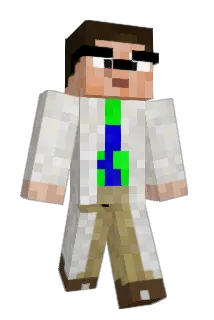 Sciencei Minecraft avatar full body
