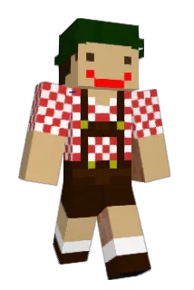 Scnitzelman Minecraft avatar full body