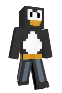 ScootyPenguin Minecraft avatar full body