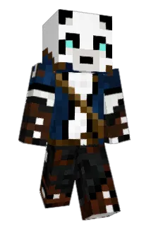 ScottThePanda Minecraft avatar full body