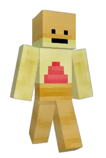 Scraggy Minecraft avatar full body