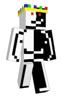 Screamtech Minecraft avatar full body