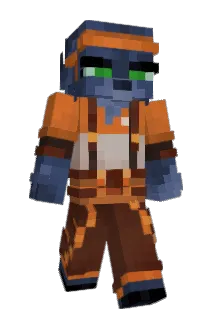 Scrivler Minecraft avatar full body