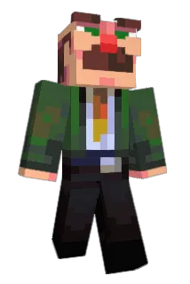 Scrux Minecraft avatar full body